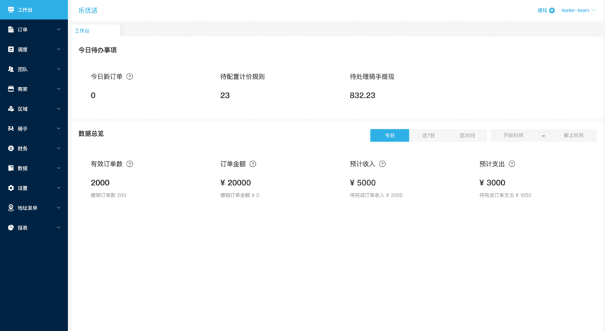 后台管理端